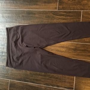 Brown pull on pants